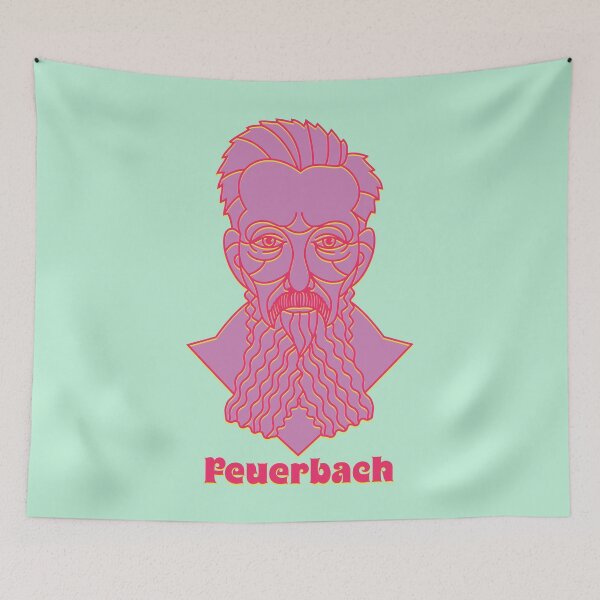 Item preview, Ludwig Andreas von Feuerbach (pop palette version) designed and sold by jholbo.