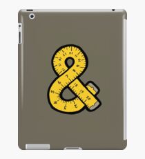 Ampersand Measuring Tape iPad Case/Skin