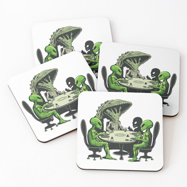 Item preview, Poker player, Poker face, Funny alien art designed and sold by YZO-Design.