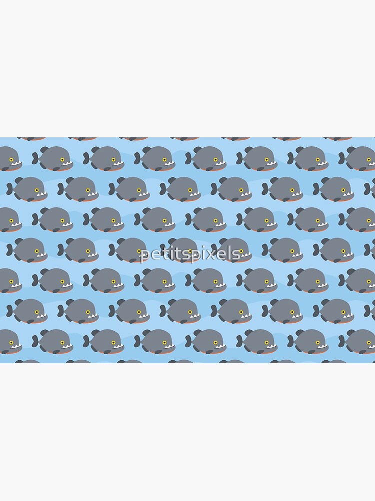 Thumbnail 6 of 6, Coffee Mug, A school of piranhas designed and sold by petitspixels.