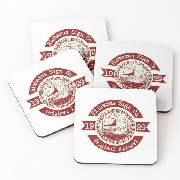 Item preview, Viking Longboat Red - Richards Sign Co Original Apparel designed and sold by RichardsSignCo.