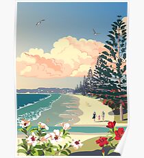 Orewa Beach, New Zealand Poster