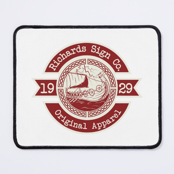Item preview, Viking Longboat Red - Richards Sign Co Original Apparel designed and sold by RichardsSignCo.