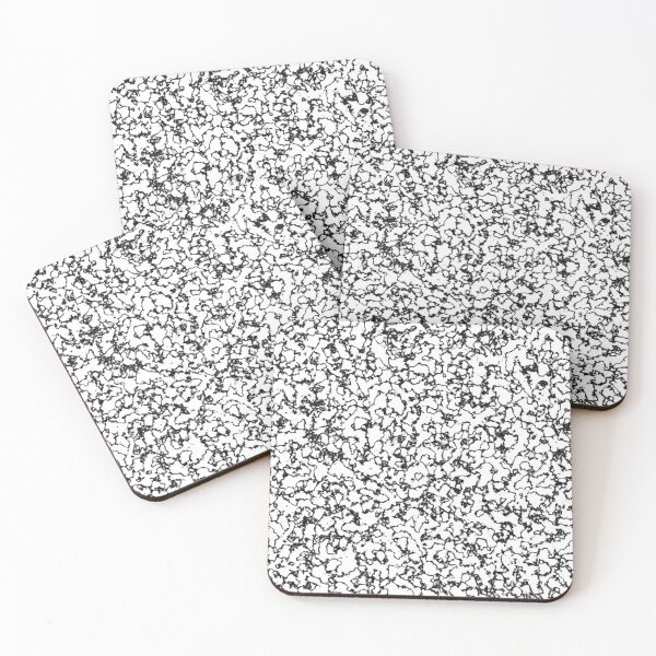 Item preview, Abstract black-white squiggly lines designed and sold by LilaStudio.