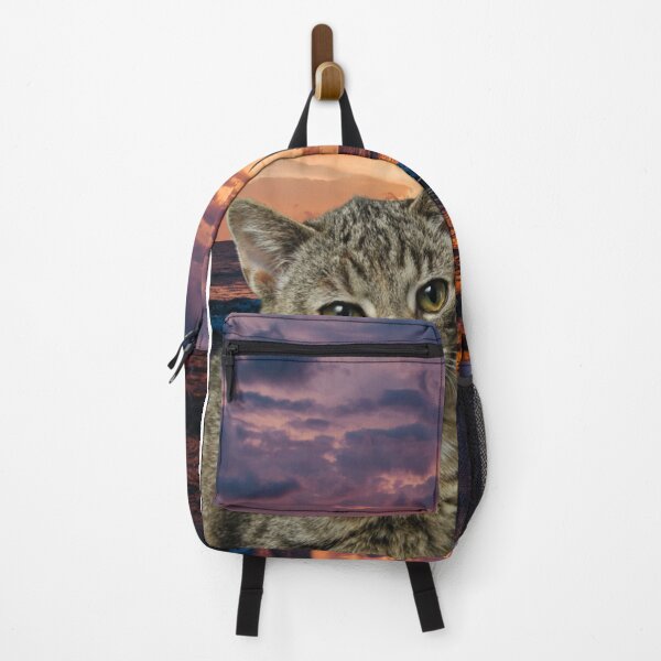 Item preview, Cat Watching Sunset Scene designed and sold by kawya25.