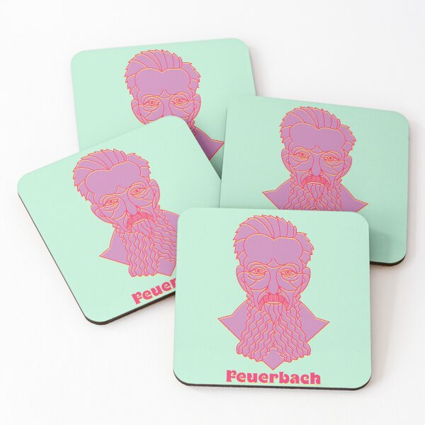 Item preview, Ludwig Andreas von Feuerbach (pop palette version) designed and sold by jholbo.