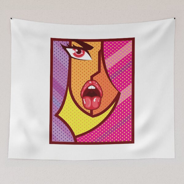 Item preview, Abstract pop face designed and sold by vectorworks51.