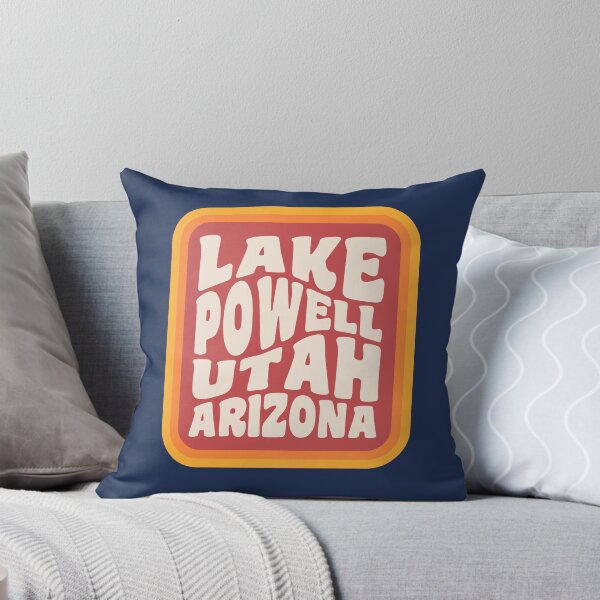 Item preview, Lake Powell Utah Arizona Typography Badge Hiking designed and sold by yelly123.
