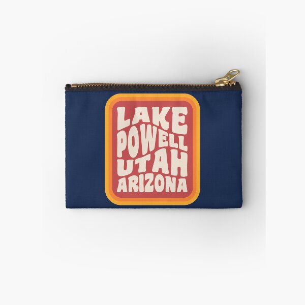 Item preview, Lake Powell Utah Arizona Typography Badge Hiking designed and sold by yelly123.