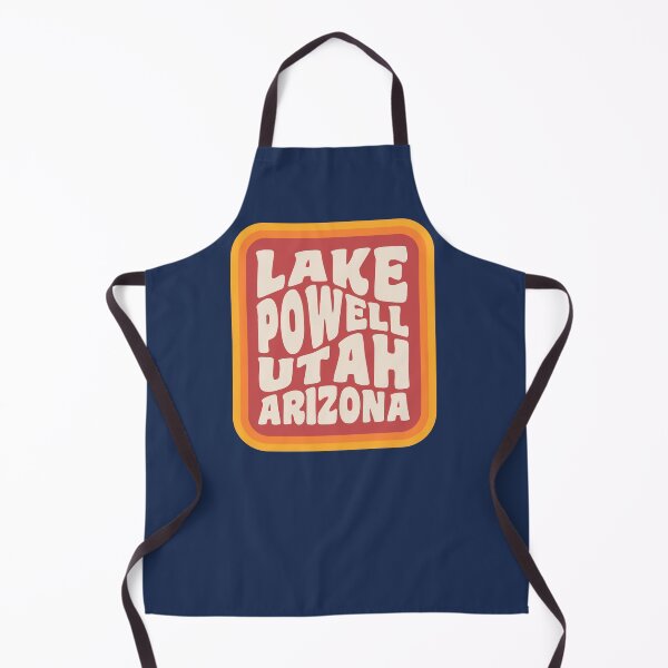 Item preview, Lake Powell Utah Arizona Typography Badge Hiking designed and sold by yelly123.