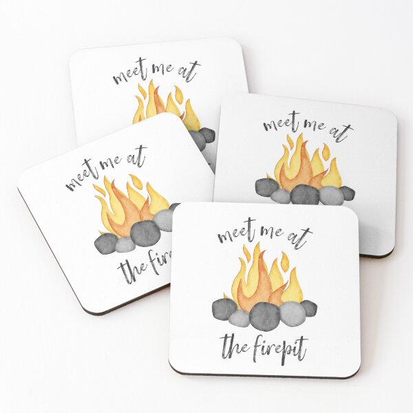 Item preview, Meet Me At The Firepit designed and sold by Martini-Four.