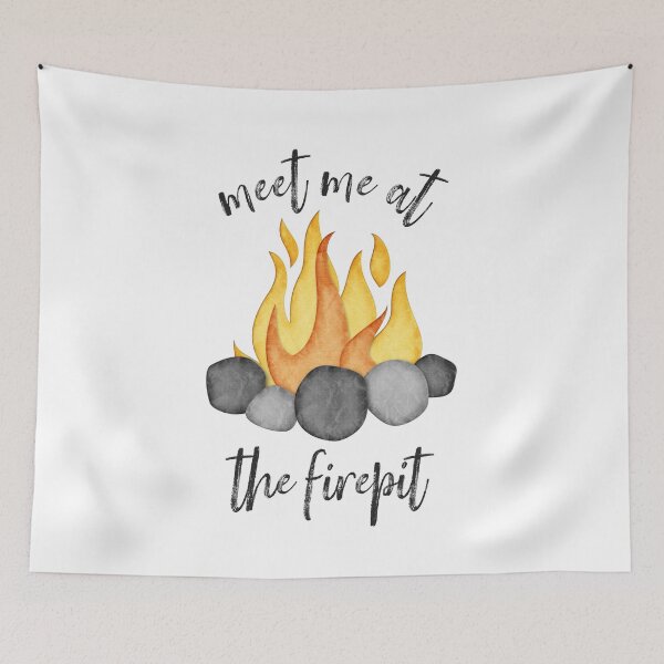Item preview, Meet Me At The Firepit designed and sold by Martini-Four.