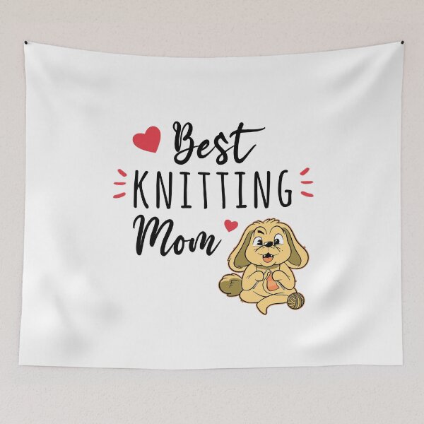 Artikelvorschau, Bester strickender Mutter-süßer Hund entworfen und verkauft von gillys.