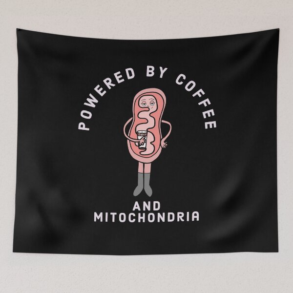 Item preview, Powdered by coffee mitochondria designed and sold by Mermaidssparkle.