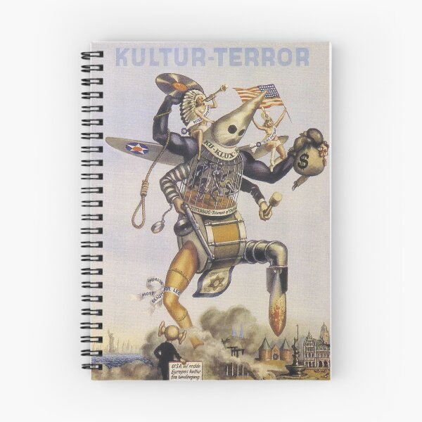 Item preview, Kultur-Terror (the american monster) - HD PROPAGANDA Poster designed and sold by ThePropagandist.