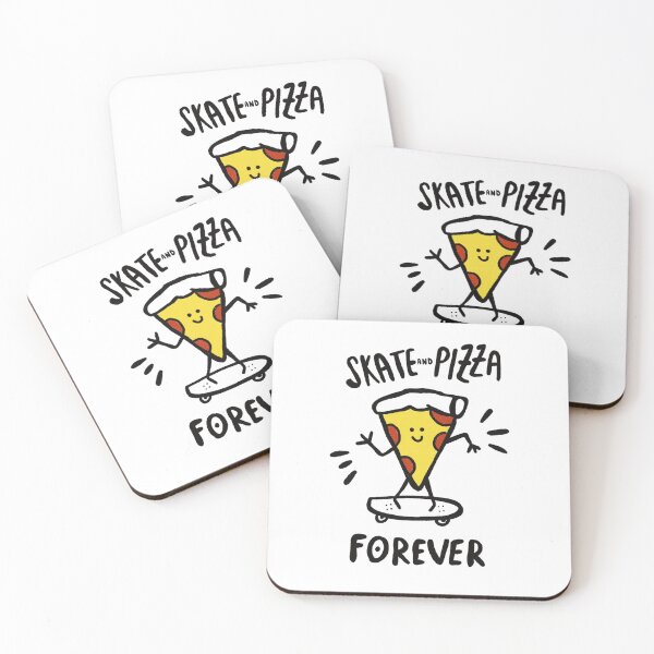 Item preview, Skate and pizza forever skating pizza lover pizza love  designed and sold by Tropical Blood.