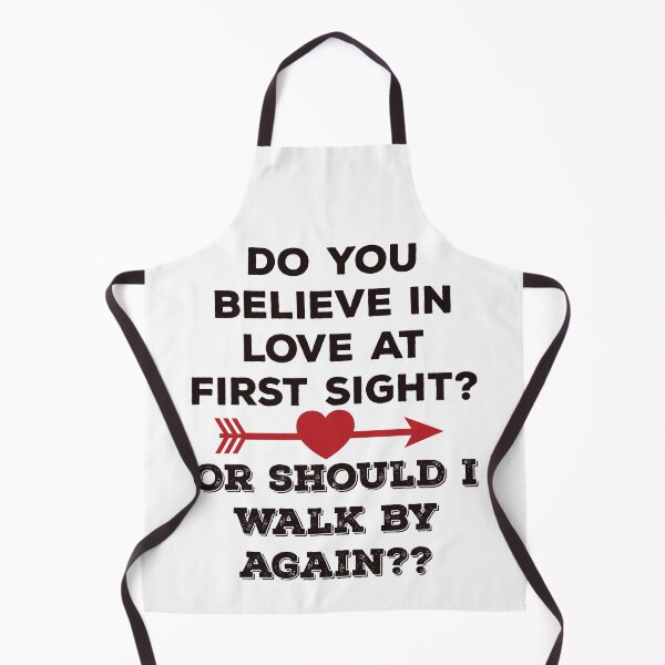 Item preview, Do You Believe In Love At First Sight? - Funny Valentine's Day Design designed and sold by DerekJSmith.