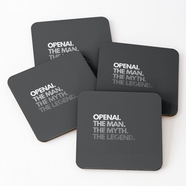 Artikelvorschau, OpenAI: Der Mann, der Mythos, die Legende - Cooles T-Shirt entworfen und verkauft von ChatGPT.