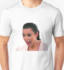 Kim K Crying Face Unisex T-Shirt