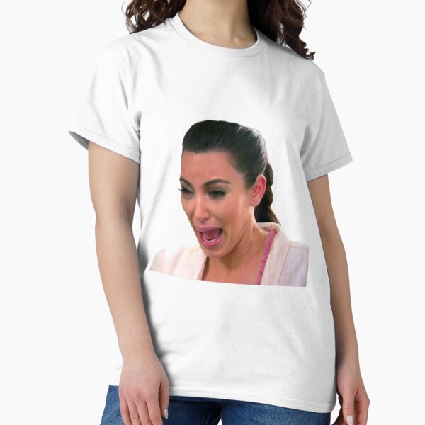 Kim K Crying Face Classic T-Shirt