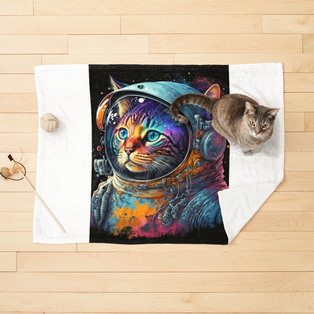 Space Kitty Astronaut Canvas - KillerKittenDesigns - Digital Art, Animals,  Birds, & Fish, Cats & Kittens, Other Cats & Kittens - ArtPal