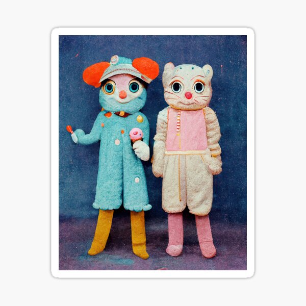 Item preview, 2 Cats designed and sold by WaxyFruits.