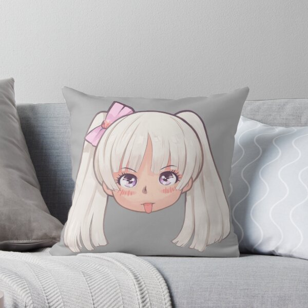 Artikelvorschau, Nettes lila gemustertes Anime-Mädchen mit einem Bogen entworfen und verkauft von doodlingjay.