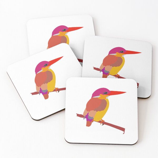Item preview, Stylized colorful bird art designed and sold by artOselect.