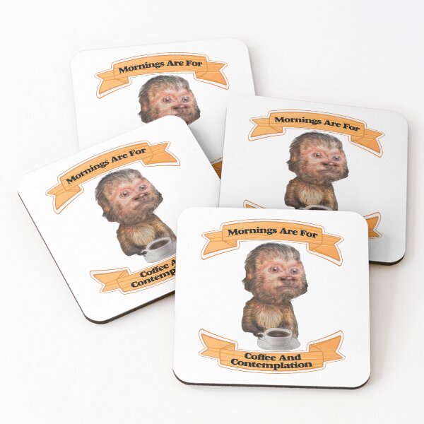 Item preview, Mornings Are For Coffee And Contemplation - mono recién despertado designed and sold by HenryDrae.