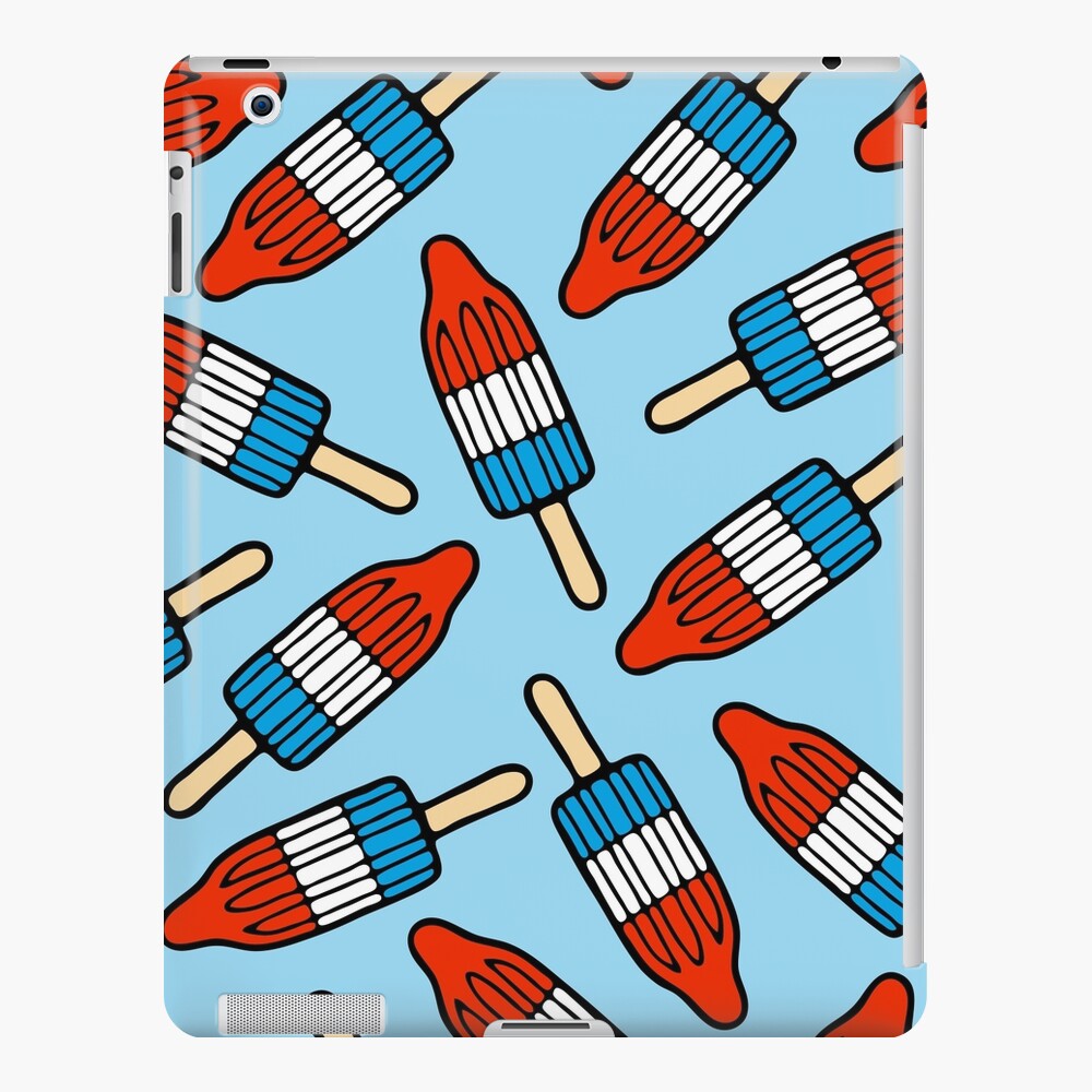 Rocket Popsicle Pattern iPad Case & Skin