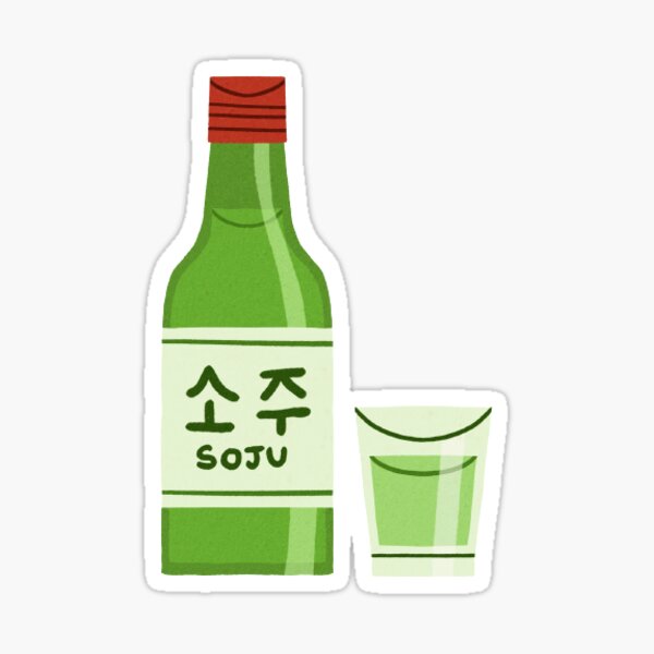 korean drinks sticker pack | Sticker