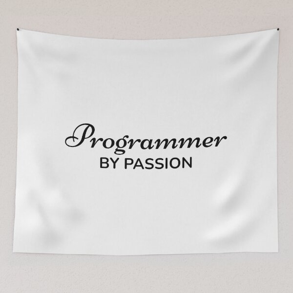 Item preview, Programmer by Passion designed and sold by TrulyRested.