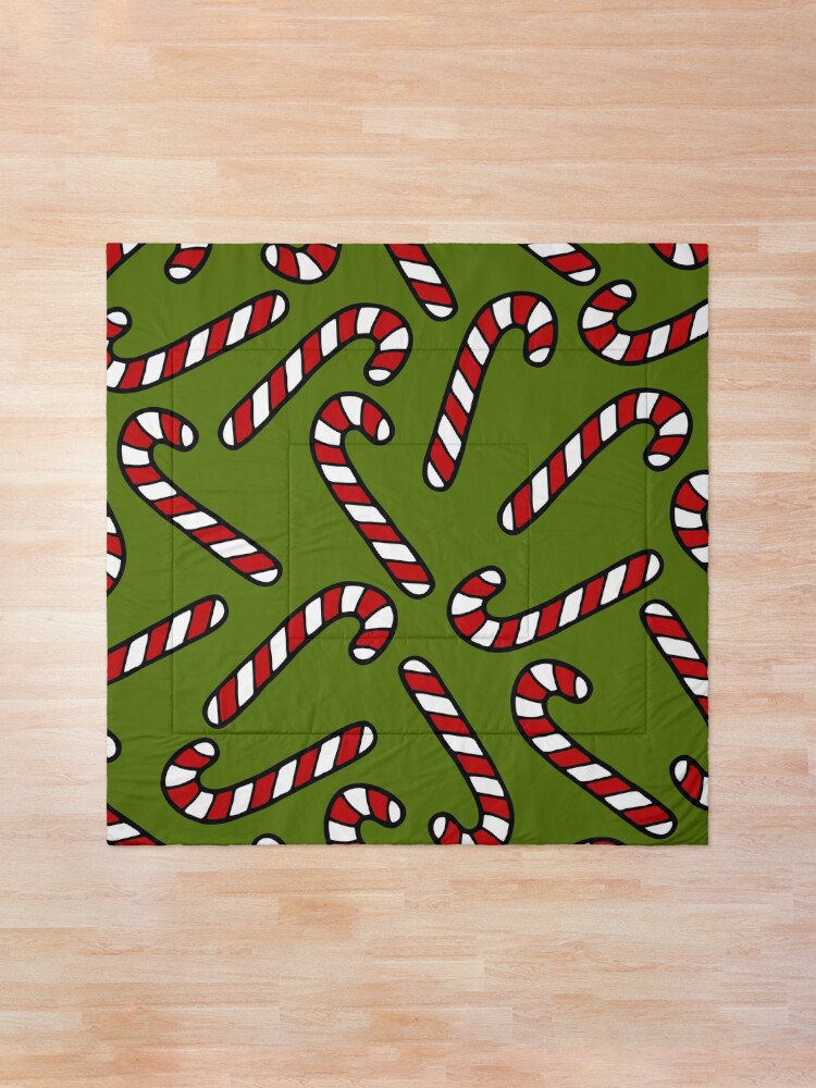 Alternate view of Candy Cane Pattern Comforter