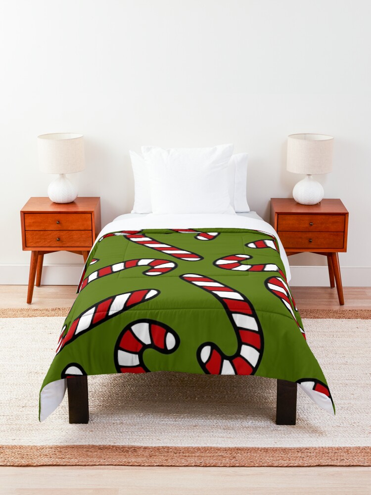 Alternate view of Candy Cane Pattern Comforter