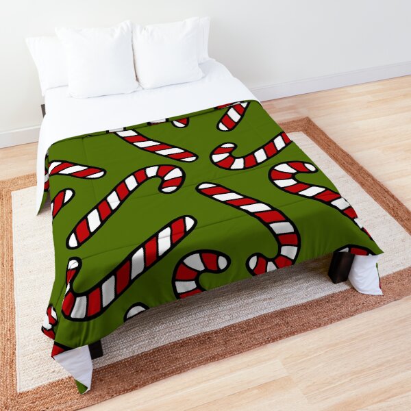 Candy Cane Pattern Comforter