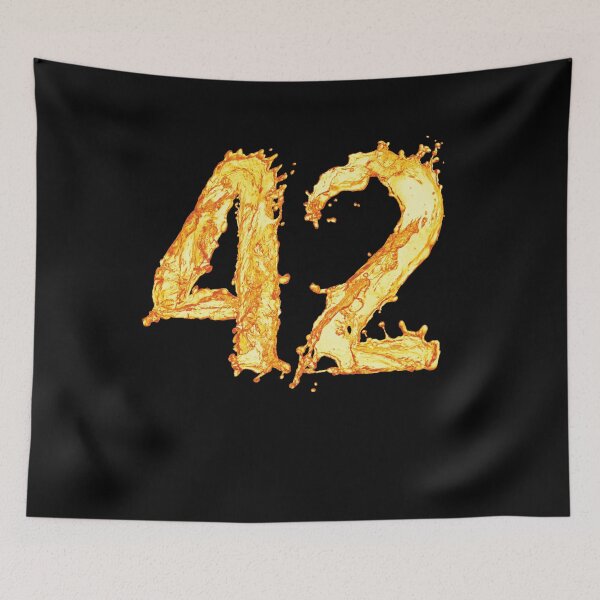 Item preview, 42 Birthday "Yellow Water Splash" designed and sold by 1681830934131.