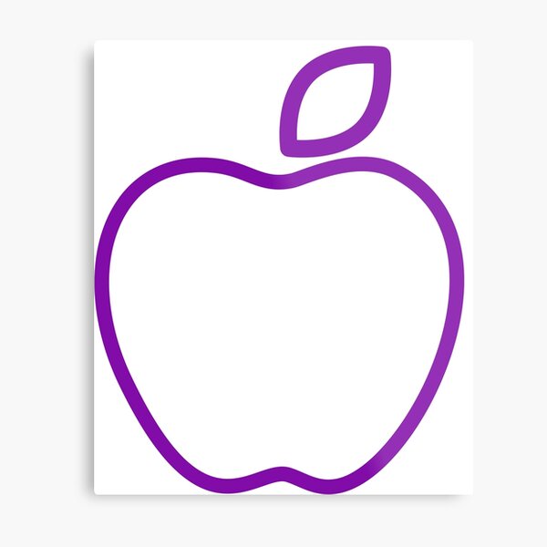 Apple Logo Metal Prints for Sale | Redbubble