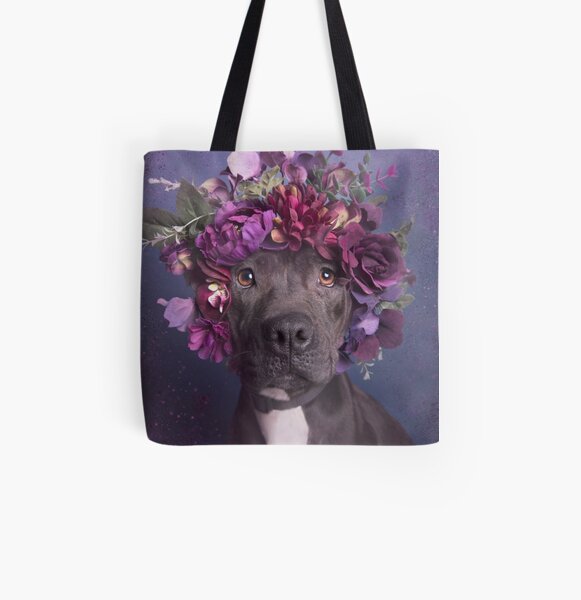 Flower Power, Aria All Over Print Tote Bag