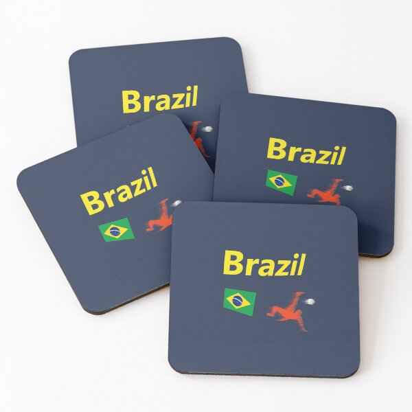 Item preview, Brazil  Soccer abstract design  designed and sold by lobodelnoir.