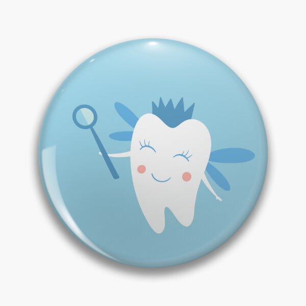 Item preview, Tooth Fairy on Blue designed and sold by Jacqueline Hurd.