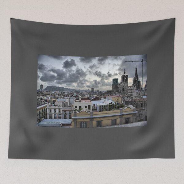 Item preview, Barcelona Skyline designed and sold by Paul Thompson Photography.