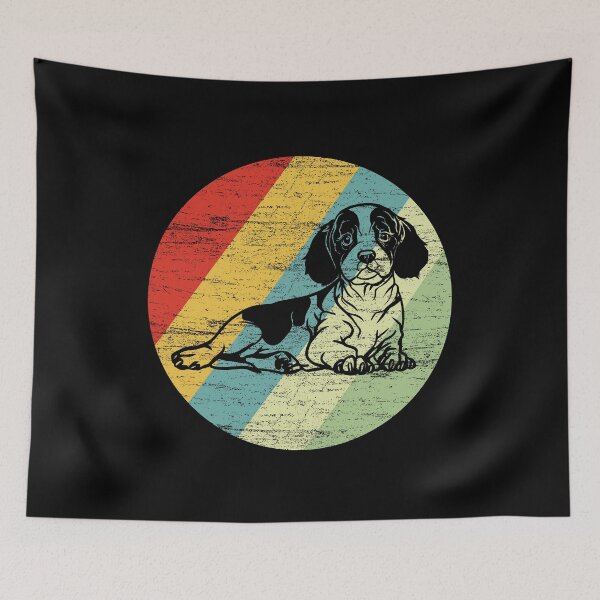 Item preview, King Charles Spaniel Retro Dog Gift designed and sold by 1681830934131.