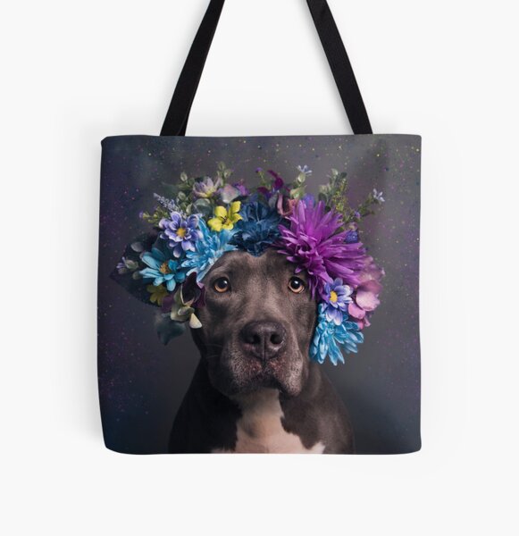 Flower Power, Destiny All Over Print Tote Bag