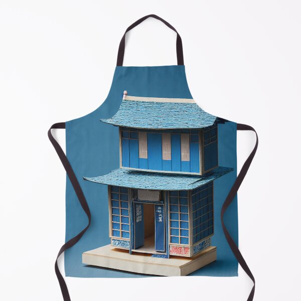 Item preview, Enchanting Japanese Dollhouse (No. 4) designed and sold by kuriyamadesigns.