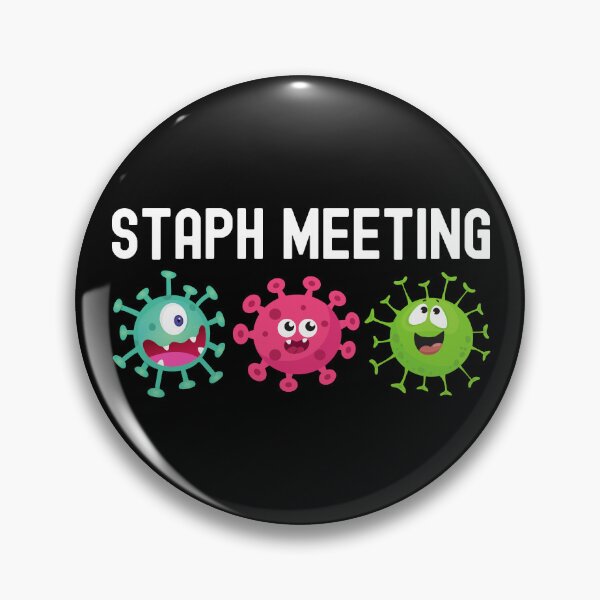 Item preview, Staph Meeting - Microbiologist, Microbiology, Germs, Bacteria, Microbiome, Funny Science, PCR, Funny Laboratory, STEM, Molecular Biology, Biochem, Cellular Biology designed and sold by jadedscientist.