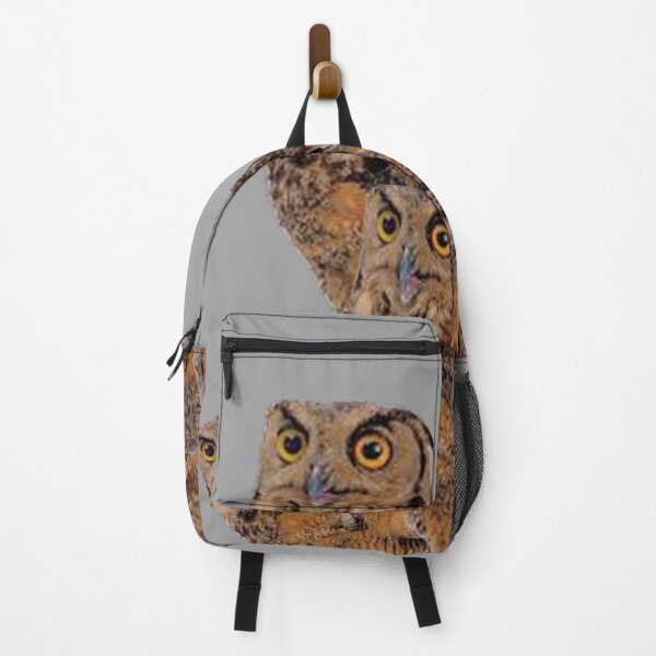 Item preview, BROWN FOREST OWL FAMLY GREY ART designed and sold by sharlesart.