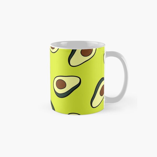 Avocado Pattern Classic Mug