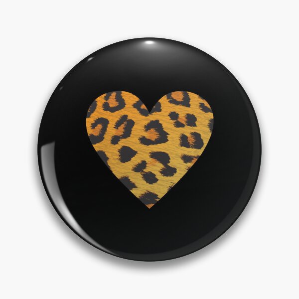 Item preview, Heart Leopard Print designed and sold by artfulnotebook.