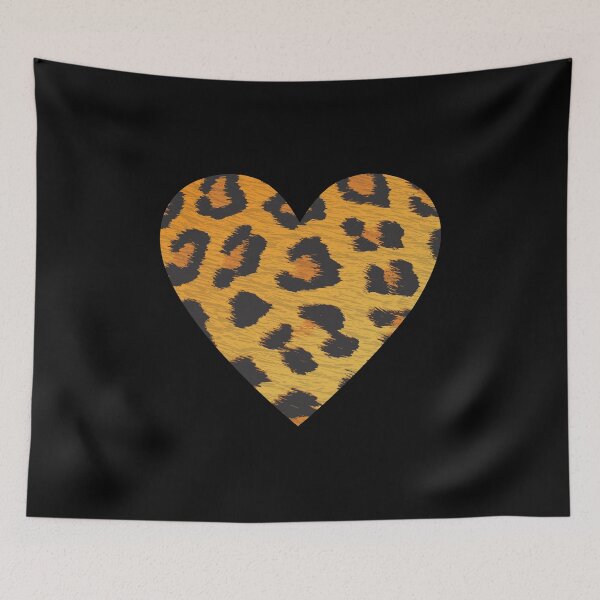 Item preview, Heart Leopard Print designed and sold by artfulnotebook.