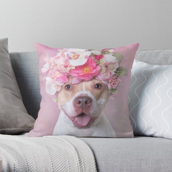 Flower Power, Blossom Throw Pillow